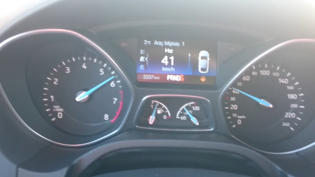 16 Ford Focus 1 0 Ecoboost 125 Hp A T 0 100 Km H Acceleration Youtube
