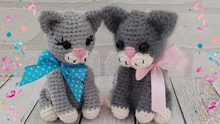 :  Ҩ     crochet cat