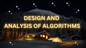 Design and Analysis of Algorithms #video #daa #algorithms #algorithm #tamil