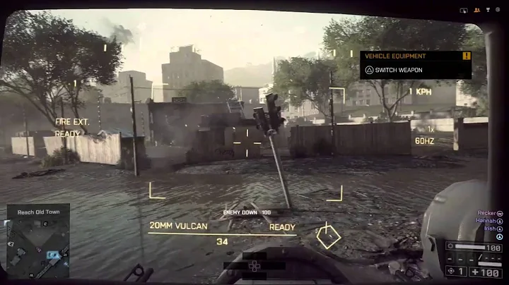 Battlefield 4 : PS4 : Walkthrough : Mission 6 Tashgar : Hard : Part 2 of 6