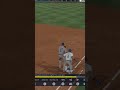 MLB The Show 23 1st baseman stands on bag on base hit