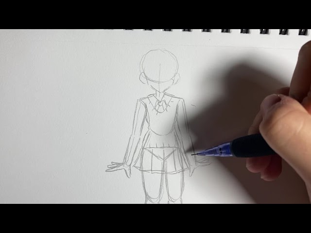 How To Draw An Anime Body Step by Step Drawing Guide by Dawn  DragoArt