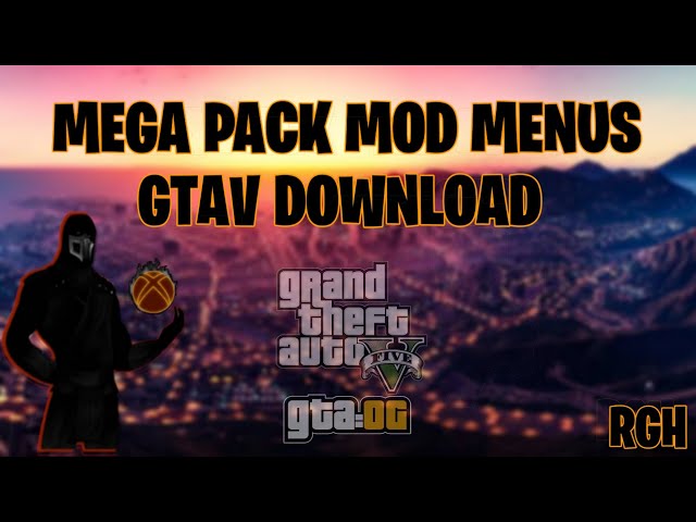 RELEASE] GTA V MEGA PACK MOD MENU Tu24 Online / Offline [RGH-JTAG