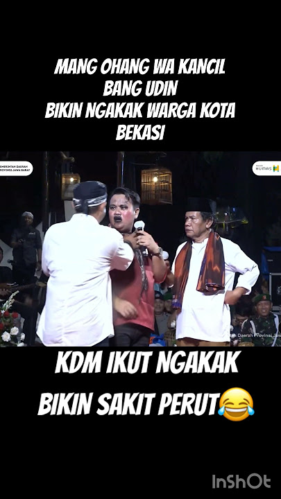 Mang ohang wa kancil bang udin bikin heboh warga kota bekasi