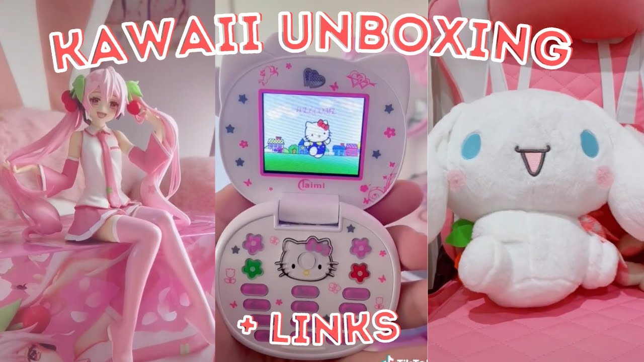 Kawaii Unboxing with links pt. 2 Amazon Finds TikTok Compilation