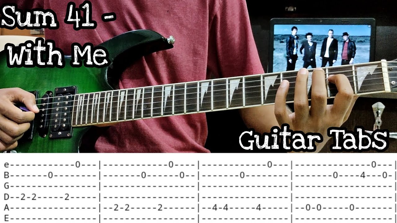 Watch How To Play With Me By Sum 41 - Guitar Tabs & Chords