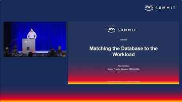 AWS Summit SF 2018: Applying AWS Purpose-Built Database Strategy (SRV307)