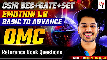 Reference Book Questions | OMC | Csir Net Chemistry | Emotion 1.0 | IFAS | Day 11