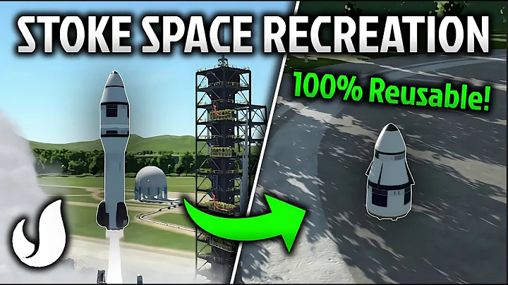 Recreating Stoke Space's reusable rocket in KSP 2!