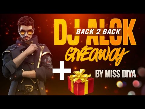 Free Fire Live - Sunday Special DJ Alok + Gifts Giveaway | Thanks To Kunal Sharma Once Again !!