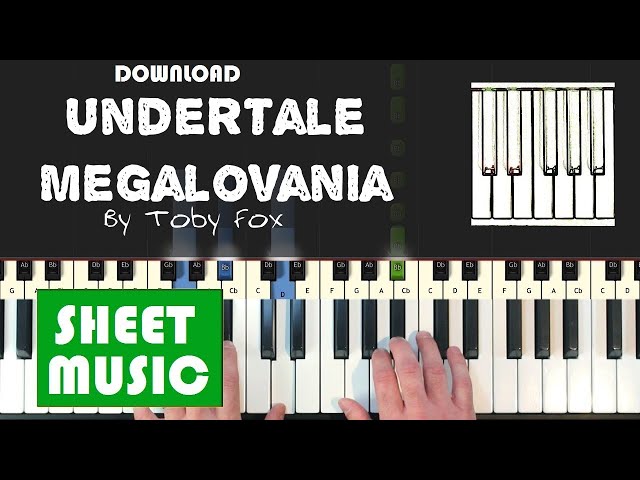 Download Undertale Megalovania Sheet Music Kongashare - roblox piano sheet megalovania