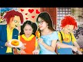Poor baby chucky and heroic squid doll  chucky family story in real life  bon bon cute