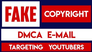 🚨 Beware of Fake Copyright Infringement (DMCA) Emails Targeting YouTubers!🚨