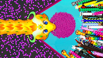 SNAKE IO🐍 KING SUNSHINE SNAKE 🐍 VS 1000 PRO GIANT SNAKES 🐍 EPIC SNAKEIO GAMEPLAY #snakegame #games 