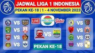 Jadwal BRI Liga 1 Pekan ke 18 - Madura United vs Persib - PSM Makassar vs Persija