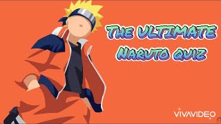 Anime quiz| The ULTIMATE Naruto quiz screenshot 1