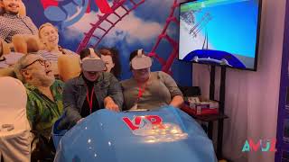 Virtual Reality Roller Coaster Party Equipment Rental Service In Montreal