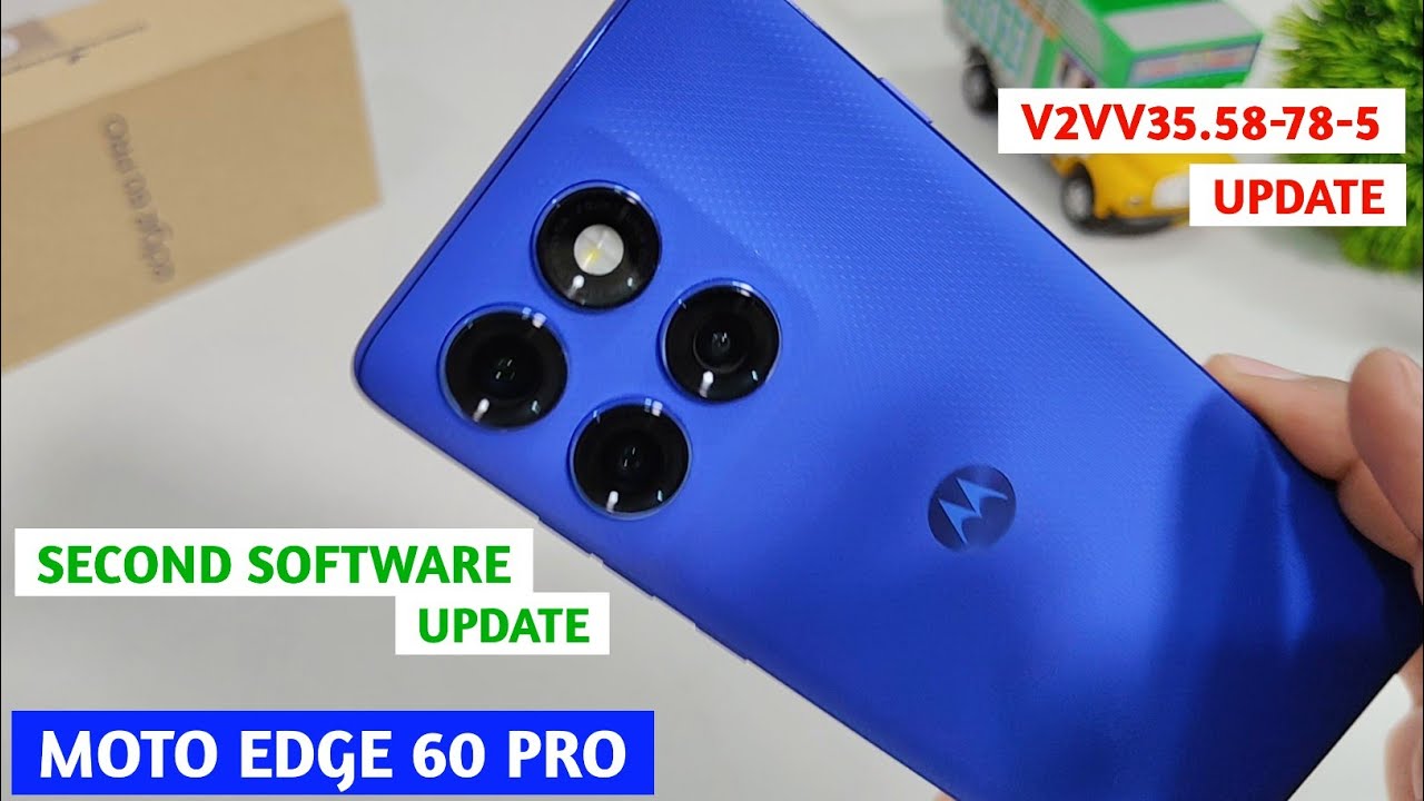 Motorola Edge 60 Pro Second Software Update | Second Software Software Update Moto Edge 60 Pro