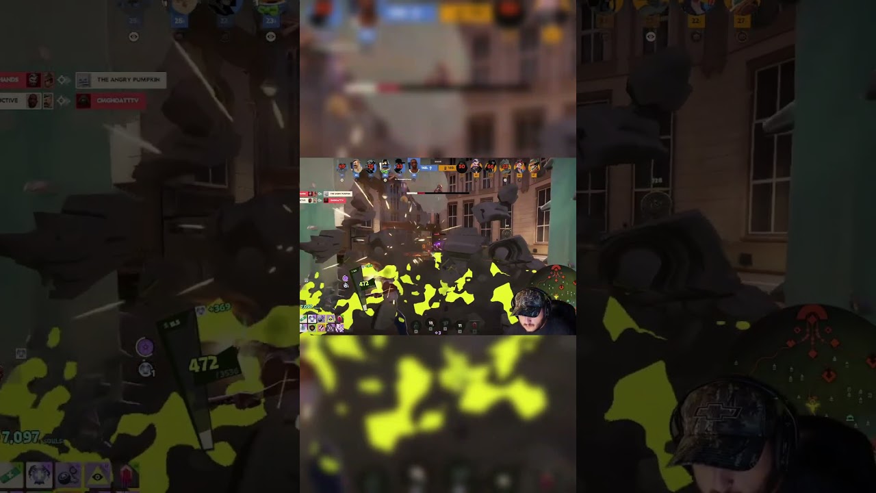 always fight under the walker in deadlock...