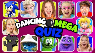Who Is DANCING & Who is SINGING? | Salish Matter, Diana, Wednesday, King Ferran | Super Mega Quiz