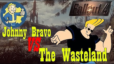 Johnny Bravo vs The Wasteland of Fallout 4 #fallout #fallout4 #johnnybravo #cartoon