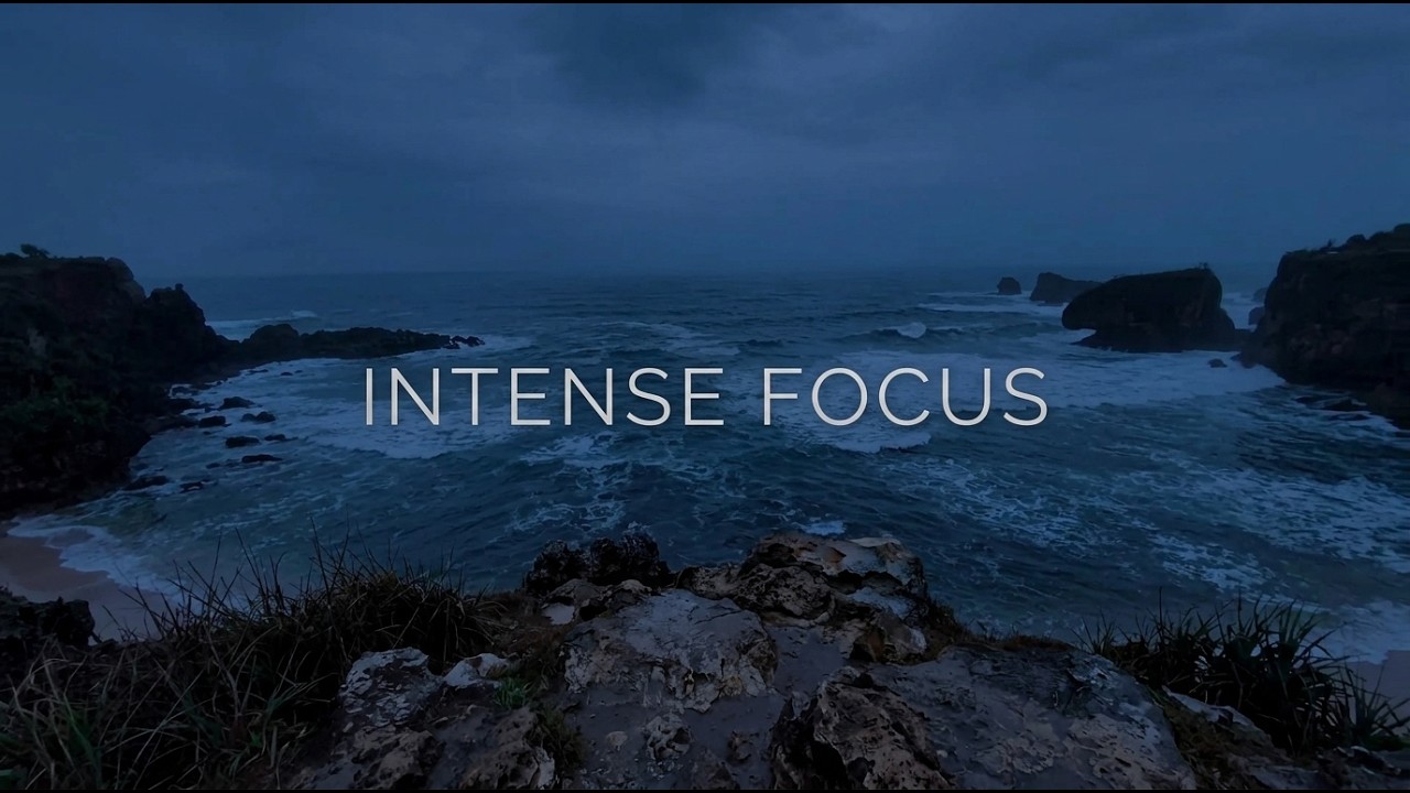Blue Midnight for Serious Work A Deep Blue Soundscape - YouTube