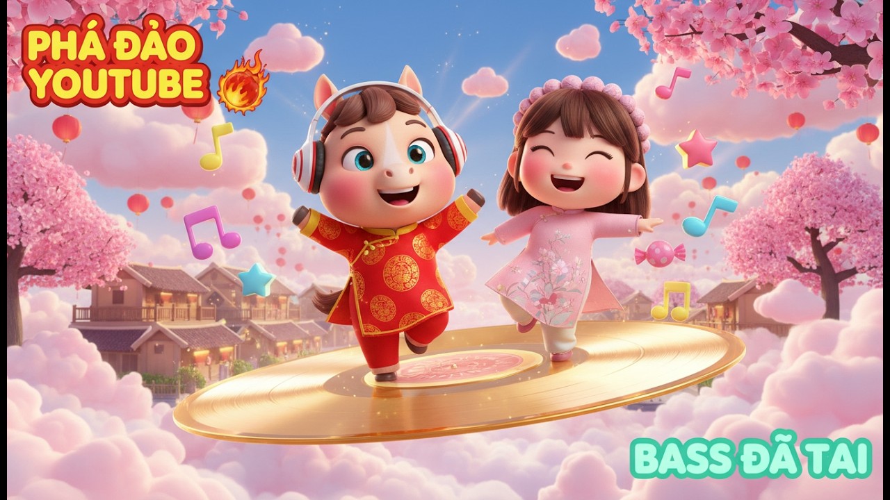 Nhạc Tết 2026 Remix  Phá Đảo  YouTube 🧨 Đón Xuân Bính Ngọ   Bass Mạnh Đã Tai
