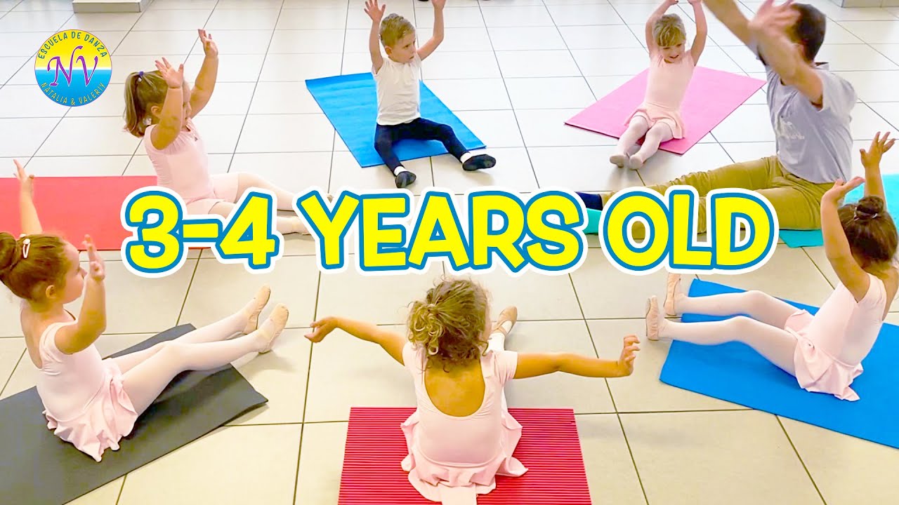 Ballet Class 3-4 years Kids dance 3-4 years NV Dance School # ...