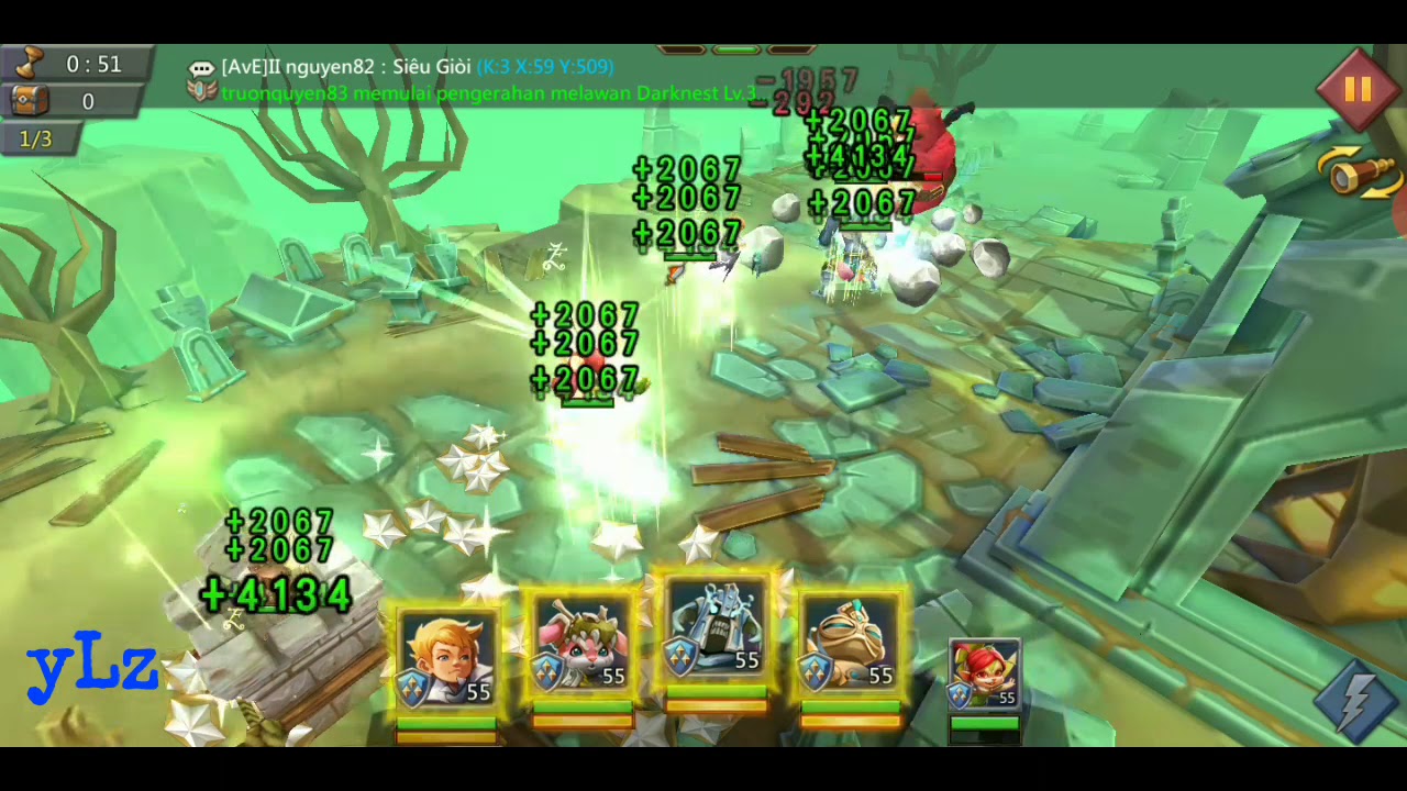 Stage 5 : Darkness Calls, Jonas, Lord Mobile Online