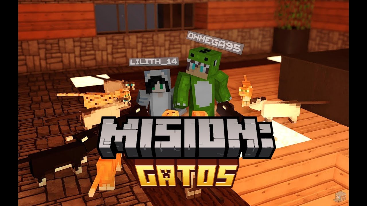 [ESP] 🔴 MISIÓN GATOS Cap. 2 🐱 | Buscando las especies que nos faltan | Minecraft con mi esposa 🏠