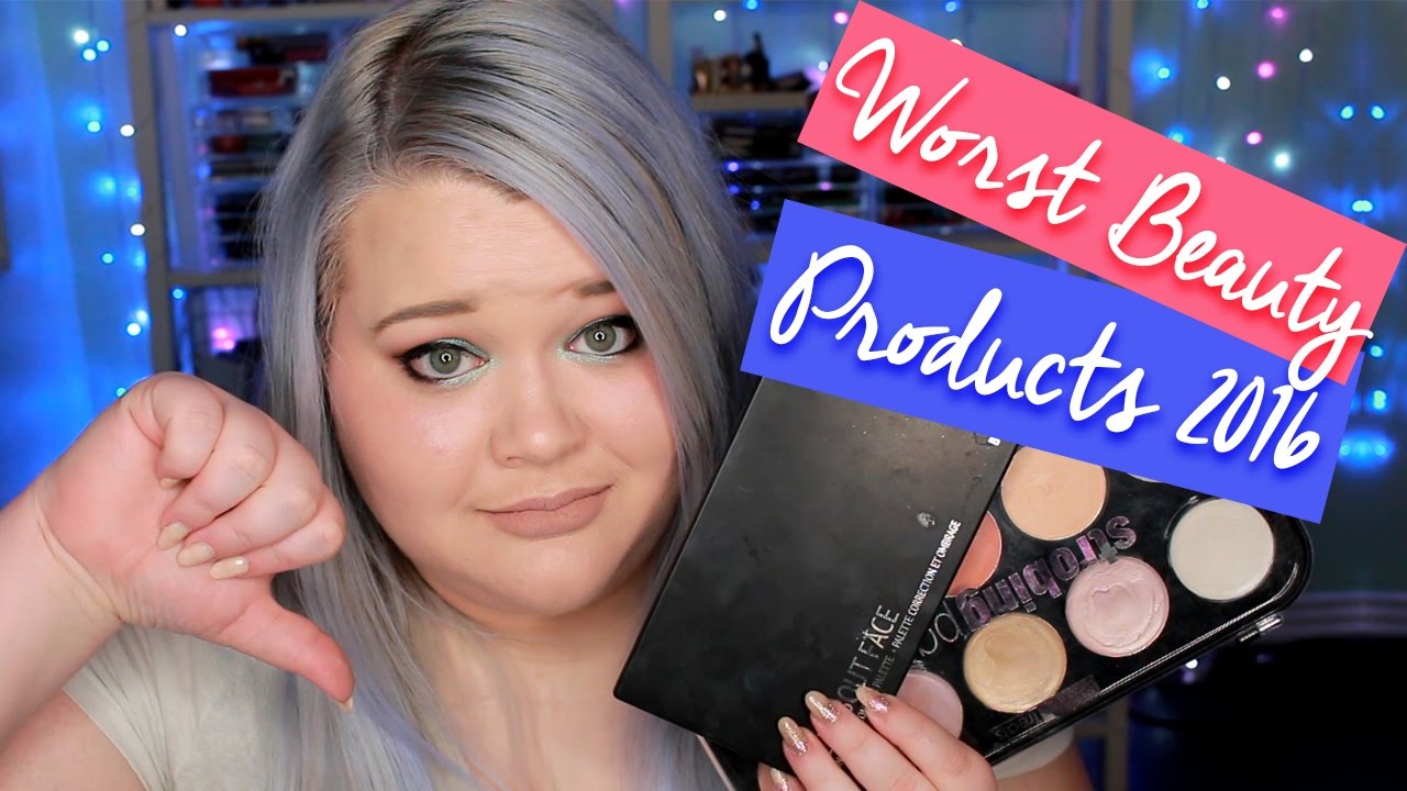 Worst Beauty Products of 2016 HighEnd & Drugstore YouTube