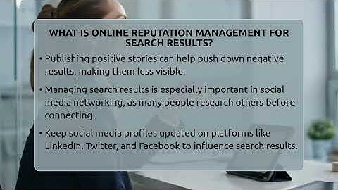 What Is Online Reputation Management For Search Results? - Everyday-Networking