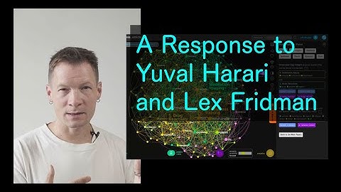 Making AI Tools Transparent | Yuval Harari and Lex Fridman Response