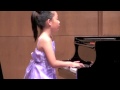 Sora plays Grieg Holberg Suite, Op. 40 (11year old )