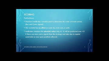 Scoring, Ranking and Rotational Systems with AmiBroker
