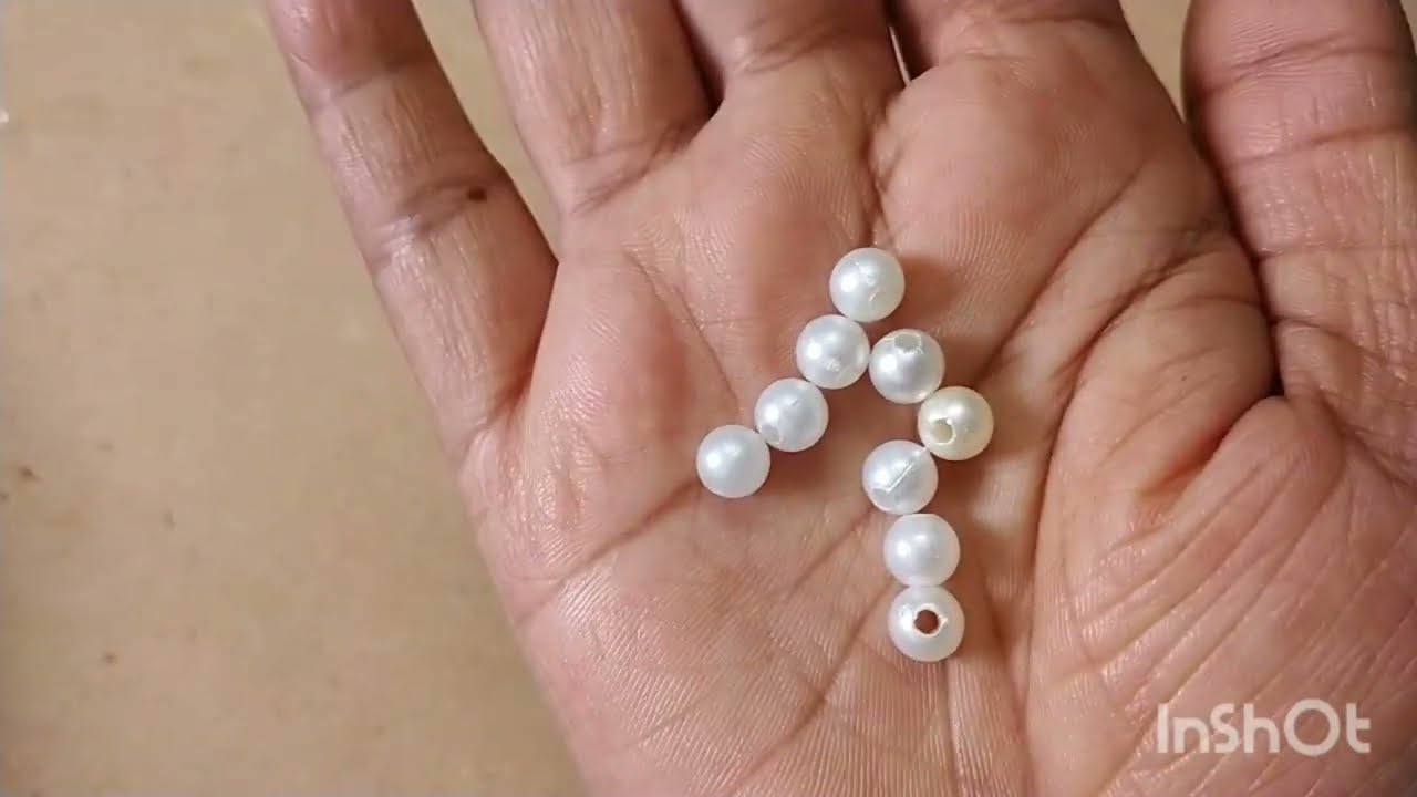 White flower bracelet ✨#handmade pearls bracelet for girls ✨#