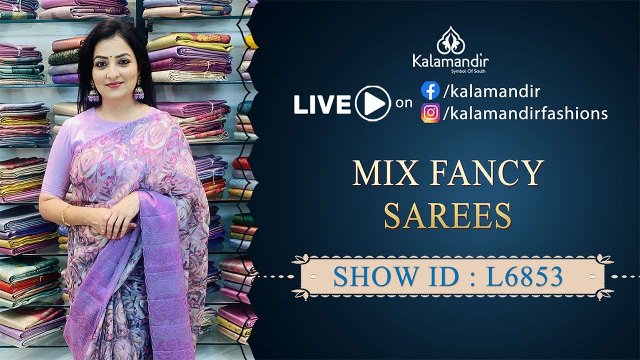 Mix Fancy Sarees - Flat Price | WhatsApp Number 9852 9852 99 | Kalamandir LIVE