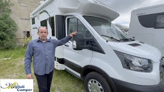 Tessoro 440 UP - Grande Garage , Letto Basculante , Bagno Enorme ... Tutto In 6.34 Metri !!!