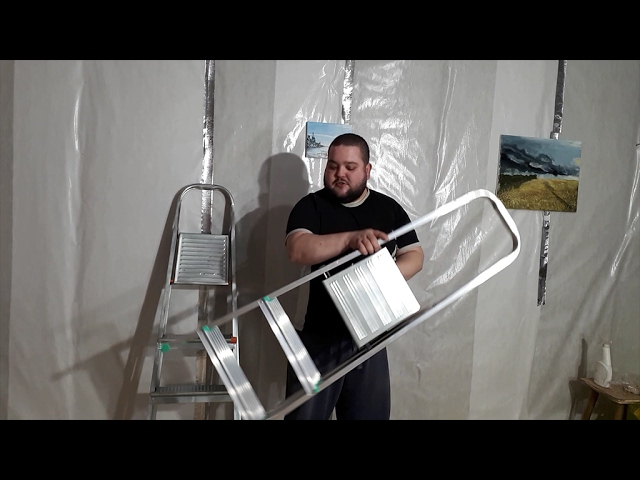 Внимание! Стремянка для экстрима. Неудачная покупка / Stepladder for extreme sports