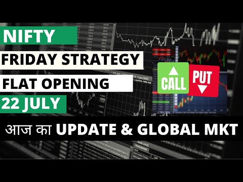 Morning Update Today Nifty Prediction For Today|22 july today bank nifty prediction|OPTION TRADING