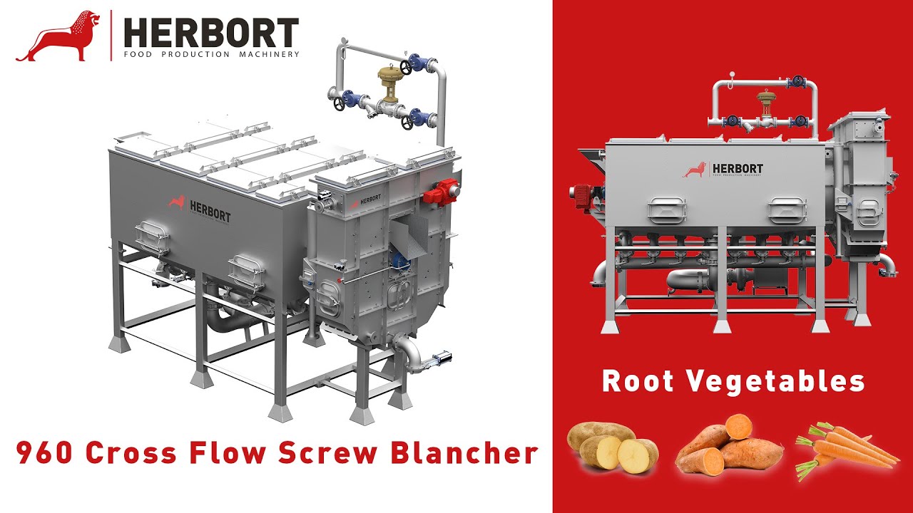 Herbort 960 Cross Flow Screw Blancher