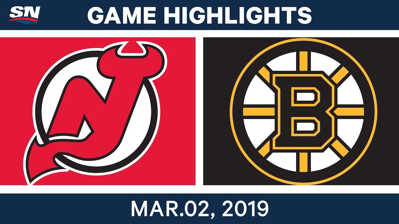 NHL Highlights | Devils vs. Bruins 