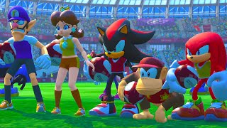 Mario and sonic at the olympic games tokyo 2020  Rugby Sevens All Character and Boss