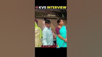 KVS prt interview #kvsprt #kvs #kvsinterview #kvs2023 #kvs2023 #kvs2023