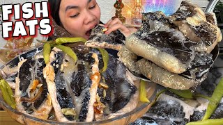 SPICY FISH FATS TABA NG BANGUS MUKBANG | MILK FISH FATS PINOY MUKBANG!