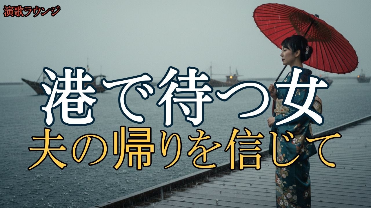 【港で待つ女】夫の帰りを信じて 全10曲 | 正統派女性ボーカル演歌 | 50代以上シニア向け 昭和歌謡 vol.151
