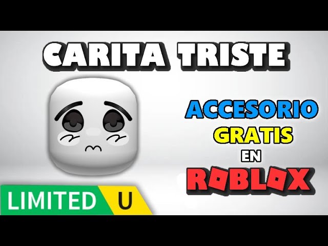 Lágrimas de tristeza Rosto ROBLOX CÓDIGO SOMENTE Angola