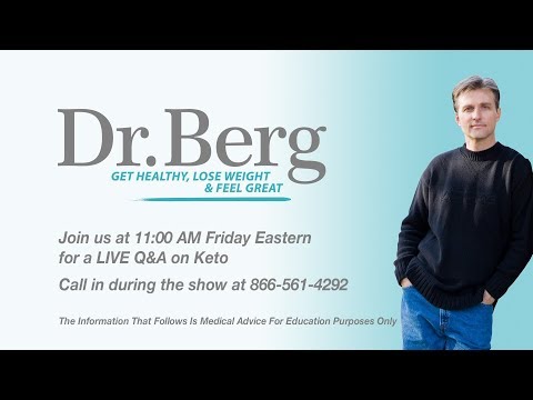 Join Dr. Berg and Karen Berg for a Q&A on Keto and IF