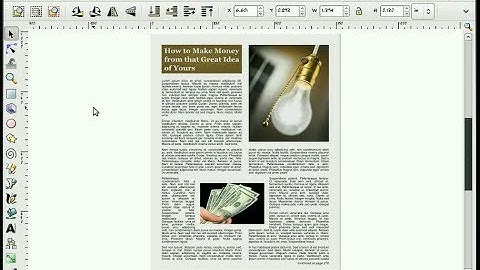 heathenX Inkscape Tutorials: episode 077 - DTP-like functionality in Inkscape