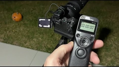 Best Remote Shutter for Canon DSLR Astrophotography - PIXEL TW-283 E3 Wireless Remote